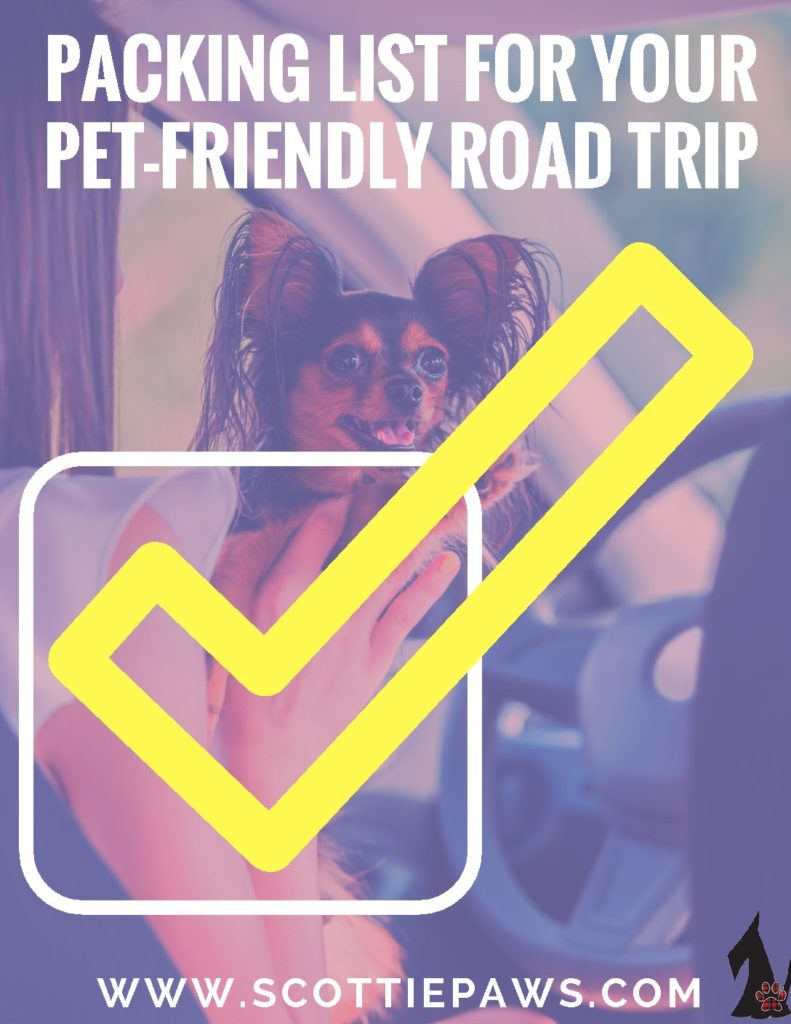 Pet-Friendly Road Trip Checklist Download | Scottie Paws Pet Resort And Spa